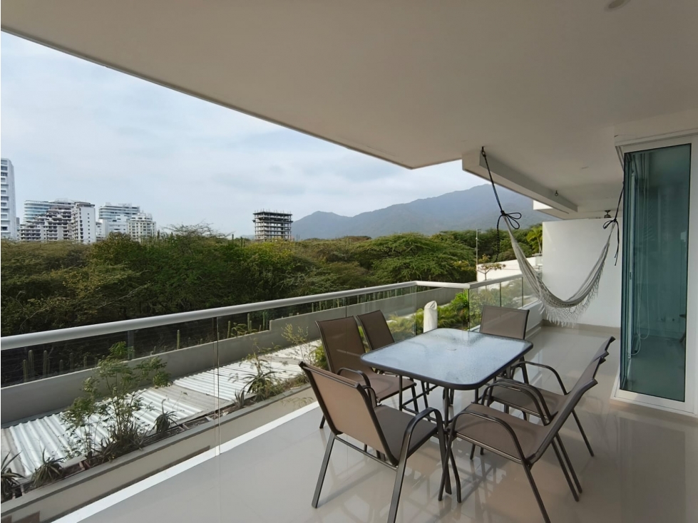 RENTA APARTAMENTO RESIDENCIAL 1RA LÍNEA DE MAR PLAYA DORMIDA SM J.V — foto 2