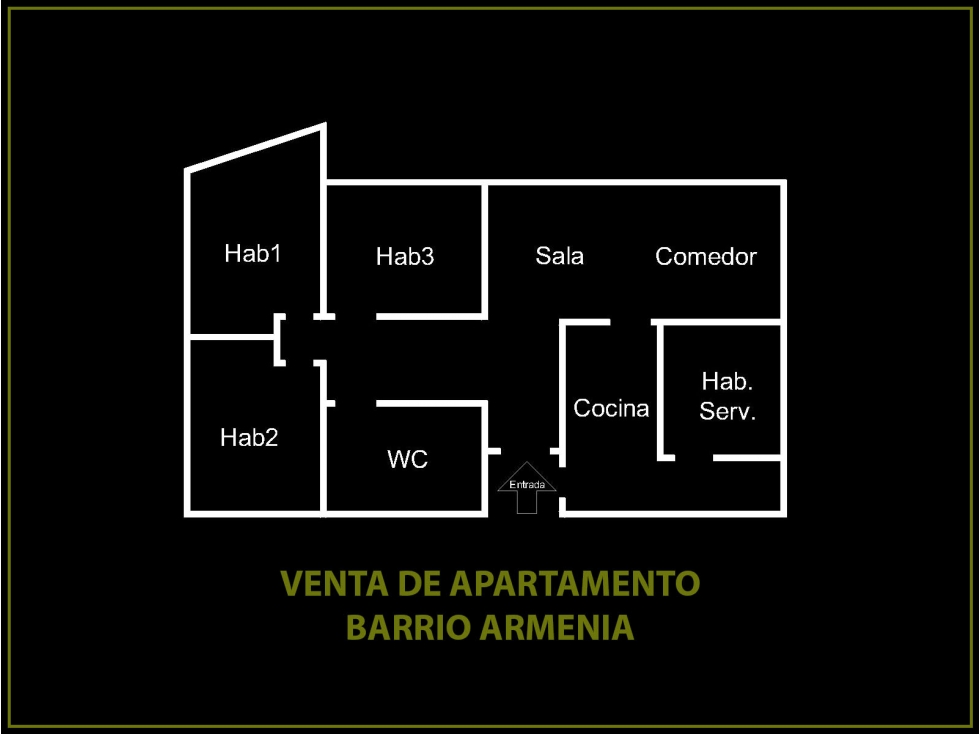 VENTA DE APARTAMENTO EN BARRIO ARMENIA - PATRIMONIO ARQUITECTONICO — foto 2