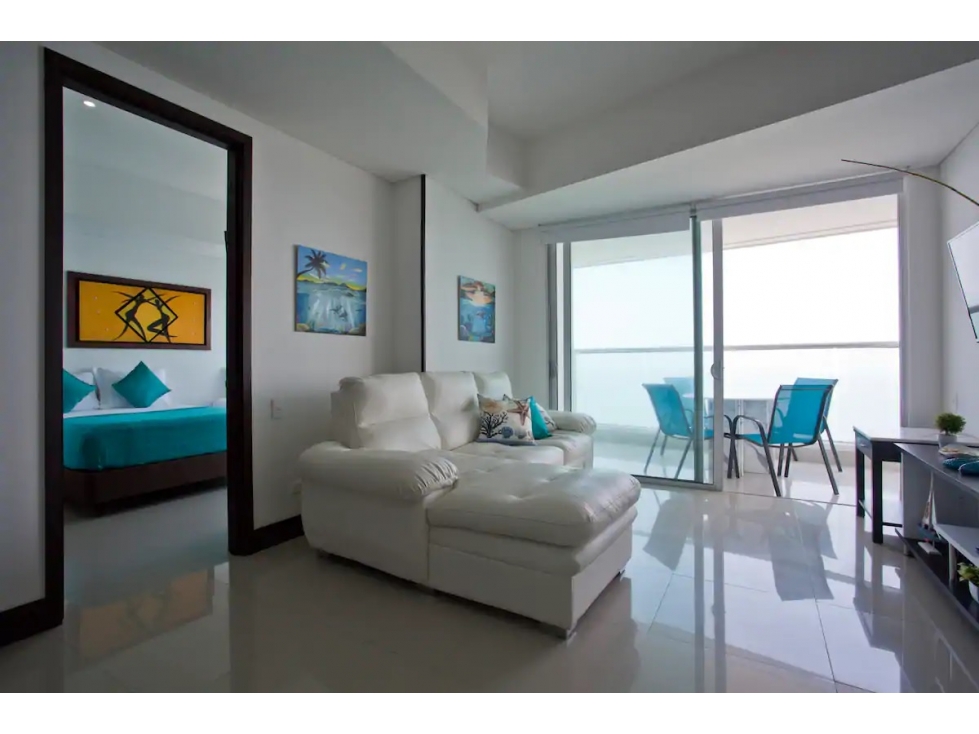 VENTA APARTAMENTO AMOBLADO EN BOCAGRANDE