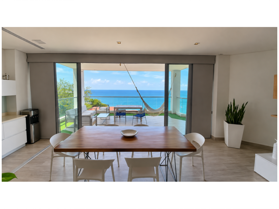 VENTA O RENTA APARTAMENTO VISTA FRONTAL AL MAR ZONA RODADERO - F.V. — foto 2