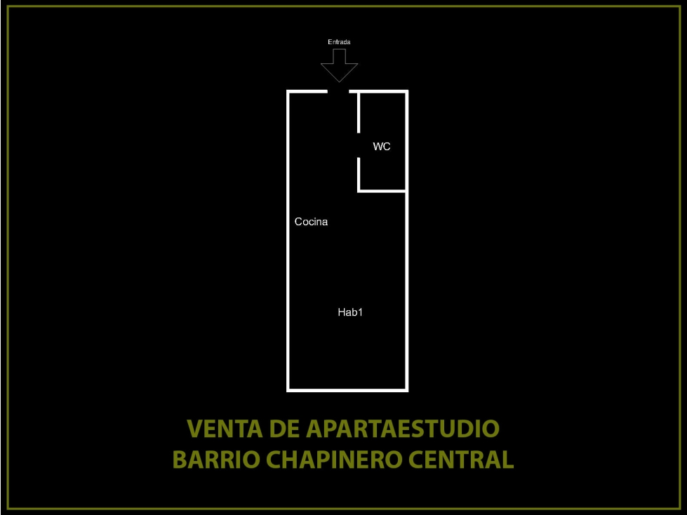 VENTA DE APARTAESTUDIO EN CHAPINERO CENTRAL — foto 2