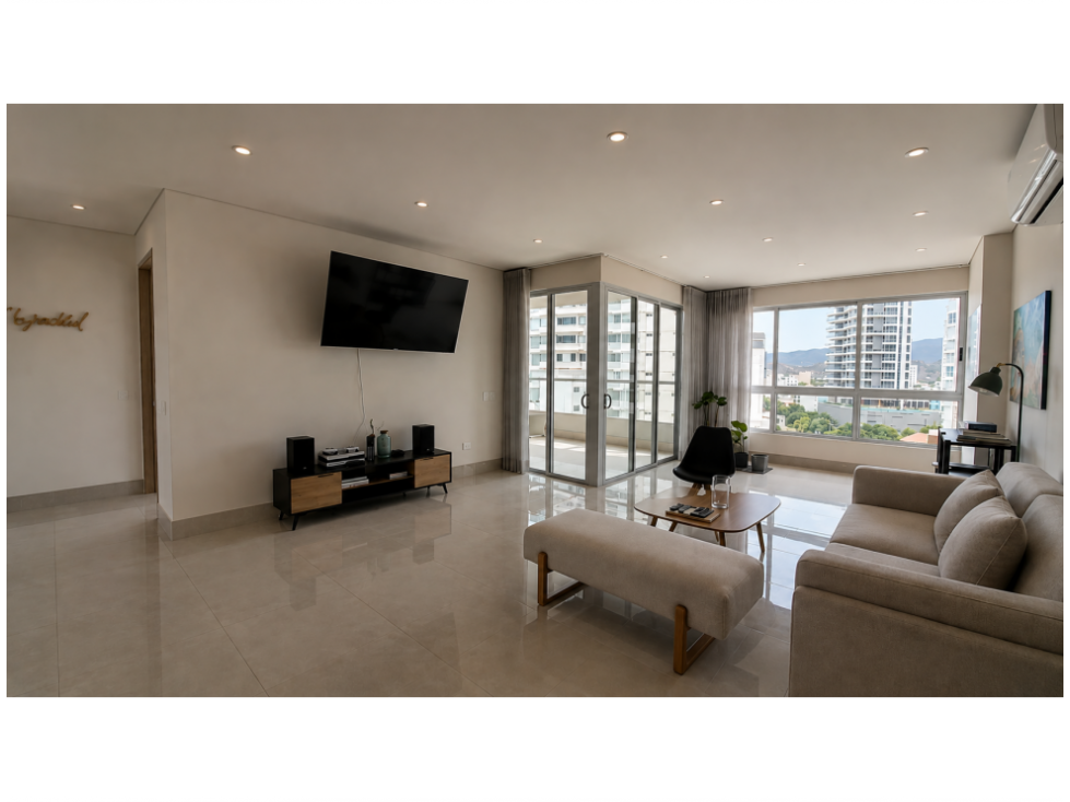 VENTA APARTAMENTO TRS ALCOBAS VISTA AL MAR SECTOR BELLAVISTA - F.V. — foto 2