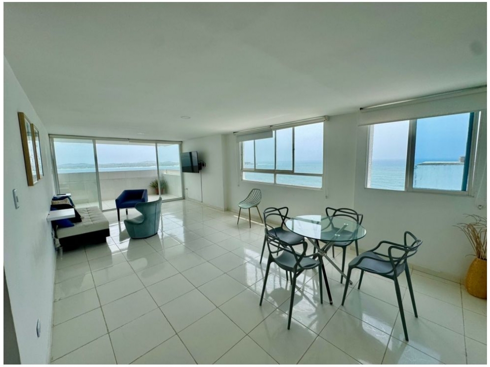 VENTA APARTAMENTO CON VISTA FRONTAL AL MAR EN CARTAGENA - F.V. — foto 4