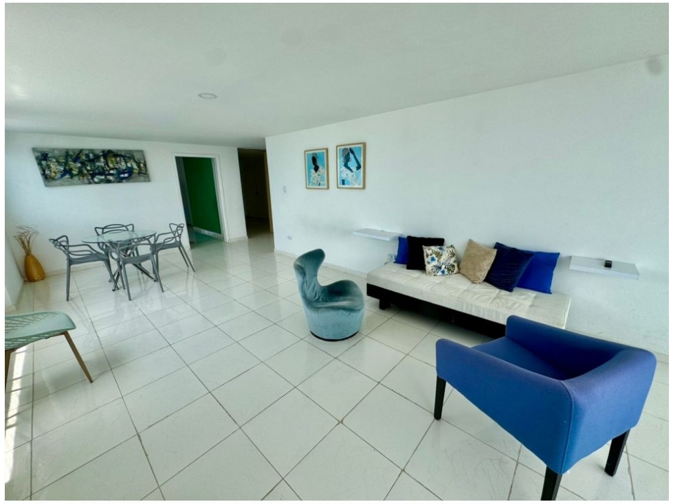 VENTA APARTAMENTO CON VISTA FRONTAL AL MAR EN CARTAGENA - F.V. — foto 3