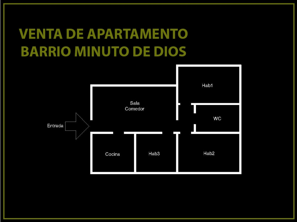 VENTA DE APARTAMENTO EN MINUTO DE DIOS — foto 2