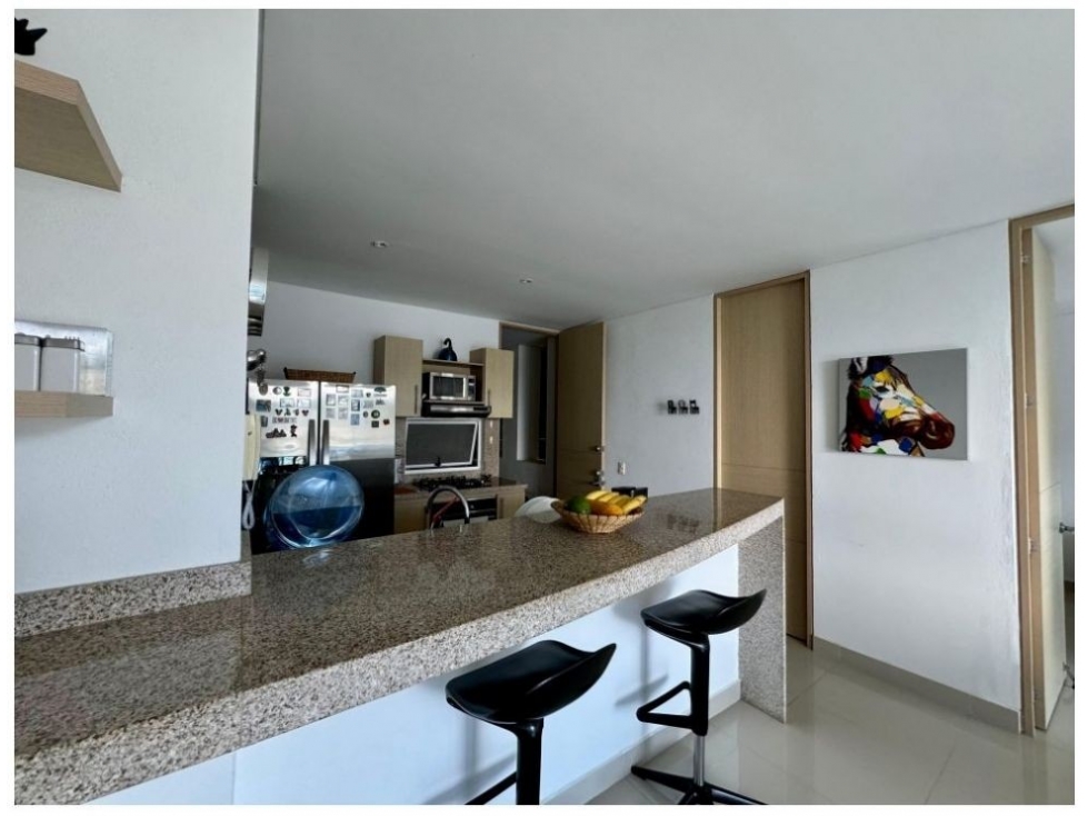 SE VENDE APTO AMOBLADO TURÍSTICO, PLAYA SALGUERO STA MTA - M.J — foto 4