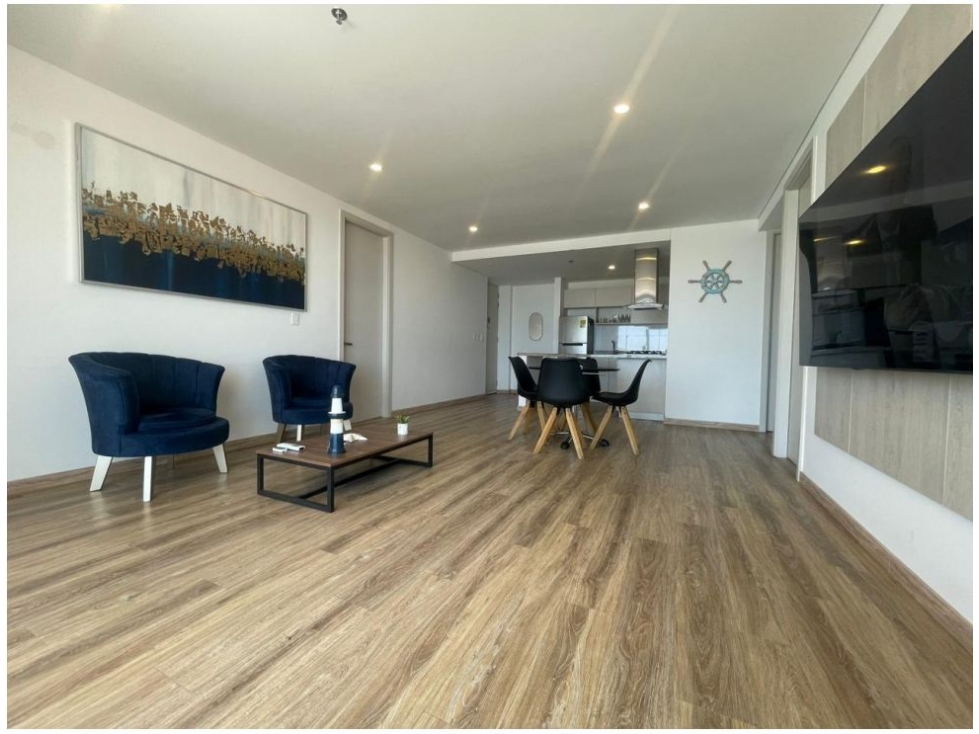 VENTA APTO TURÍSTICO VISTA AL MAR 1RA LÍNEA BELLO HORIZONTE F.V — foto 2