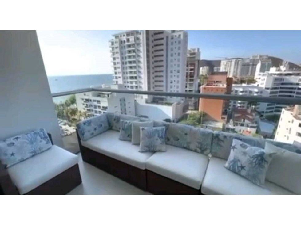 VENTA APTO RESIDENCIAL AMOBLADO VISTA AL MAR POZOS COLORADOS SM L.C — foto 3