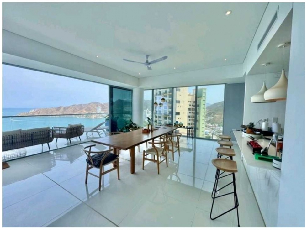 VENTA PENTHOUSE VISTA AL MAR RODADERO SUR SANTA MARTA L.C — foto 6