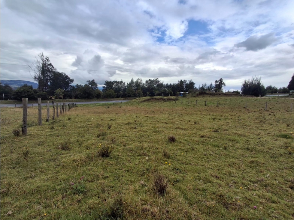 VENTA DE LOTE OICATA SOBRE LA DOBLE CALZADA PAIPA-TUNJA - 2