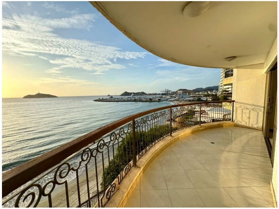 SE ARRIENDA APARTAMENTO FRENTE AL MAR, BELLAVISTA STA MTA F.V — foto 2