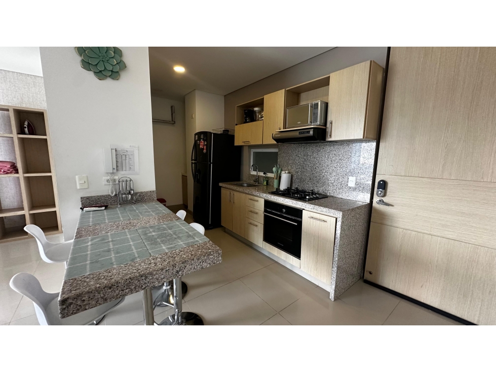 VENTA APARTAMENTO TIPO LOFT DE TURISMO AMOBLADO PLAYA SALGUERO - P.V — foto 6