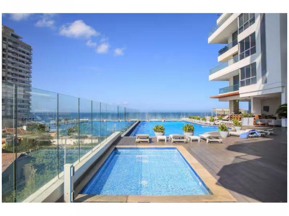 VENTA APARTAMENTO AMOBLADO SECTOR DE BELLAVISTA SANTA MARTA - F.V. — foto 2