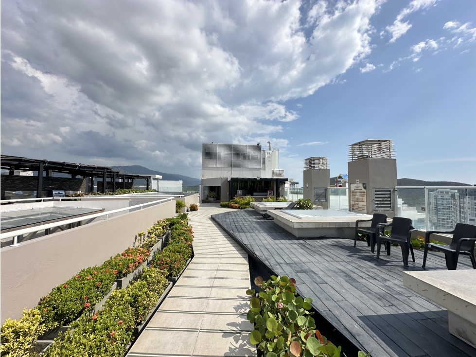 VENTA APARTAMENTO AMOBLADO VISTA LATERAL AL MAR RENTA TURISMO