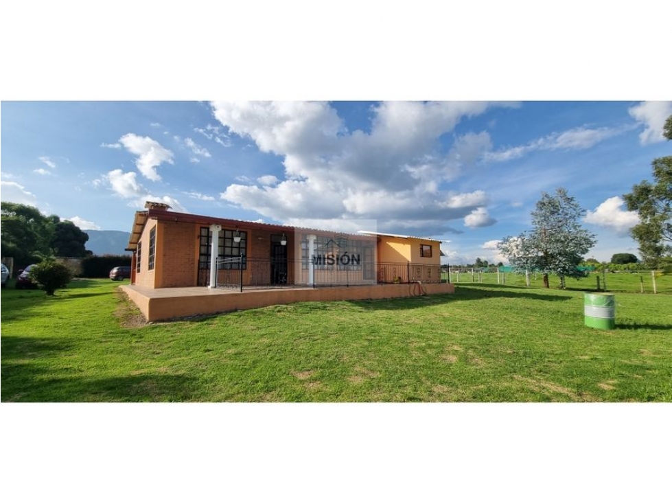 VENTA CASA CAMPESTRE EN TENJO CUNDINAMARCA