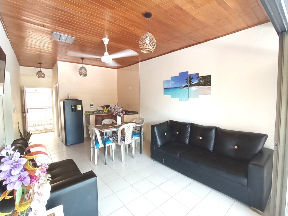 SE VENDE APTO AMOBLADO TURÍSTICO PRIMERA LÍNEA MAR RODADERO SM L.C — foto 4