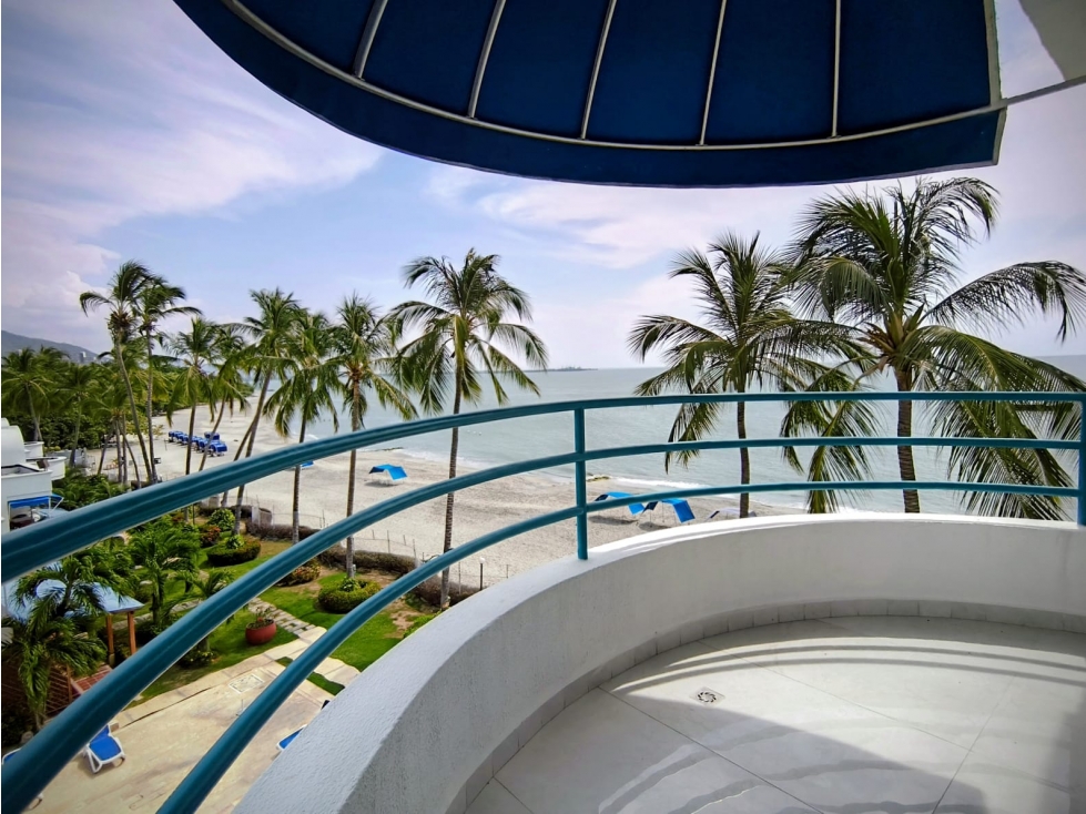 VENTA DÚPLEX VISTA AL MAR 1RA LÍNEA DE PLAYA DON JACA STA MTA J.V — foto 2