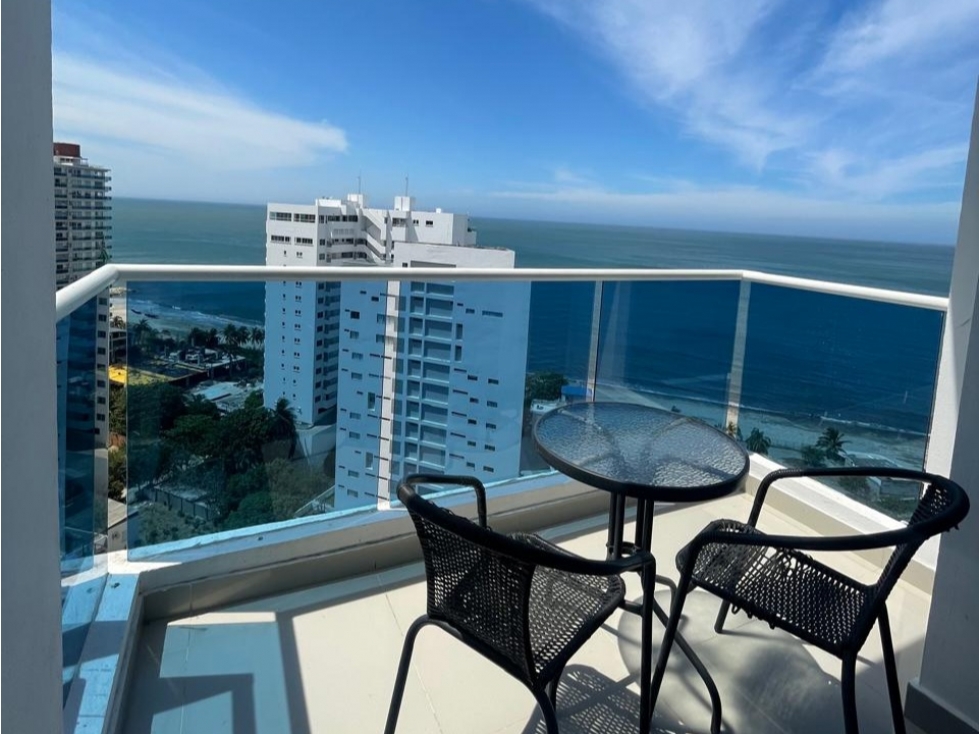 SE VENDE APTO AMOBLADO TURÍSTICO VISTA AL MAR PLAYA SALGUERO - L.P