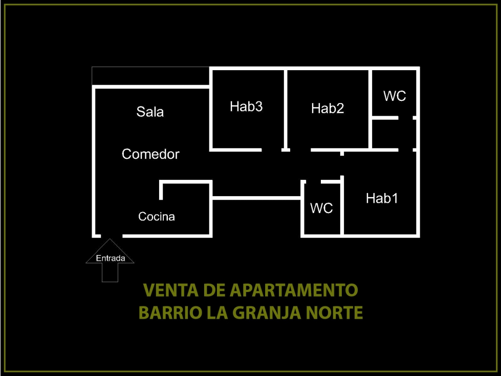 VENTA DE APARTAMENTO EN LA GRANJA NORTE — foto 2