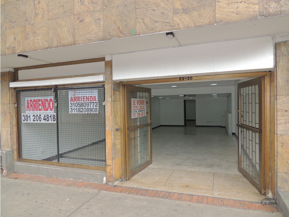 VENDO LOCAL COMERCIAL CHAPINERO Ed. seguros Bolívar — foto 2