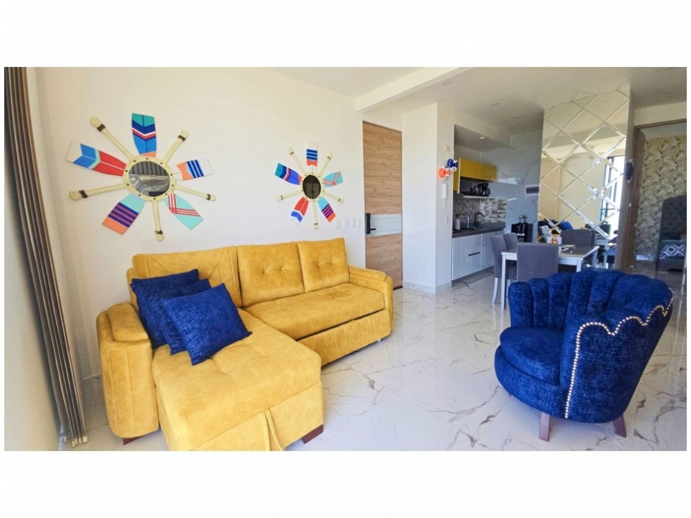 VENTA APTO AMOBLADO TURÍSTICO VISTA AL MAR POZOS COLORADOS SM F.V — foto 3