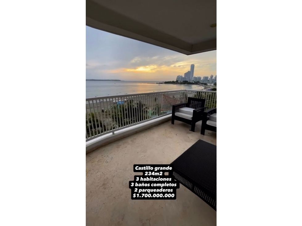VENTA APARTAMENTO PENTHOUSE EN CASTILLOGRANDE — foto 3