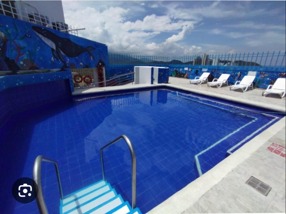 VENTA APARTAMENTO AMOBLADO TURISTICO PRIMERA LINEA RODADERO - E.C.