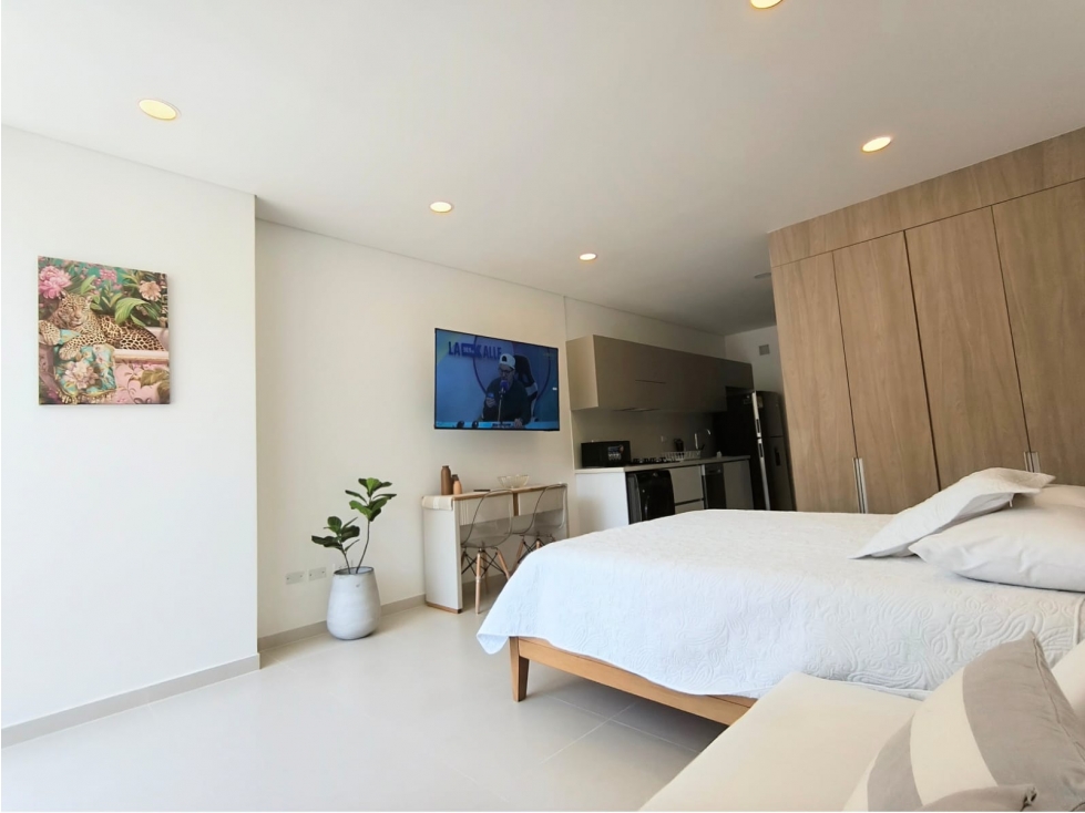SE ARRIENDA APARTASUITE AMOBLADO, POZOS COLORADOS J.V. — foto 4