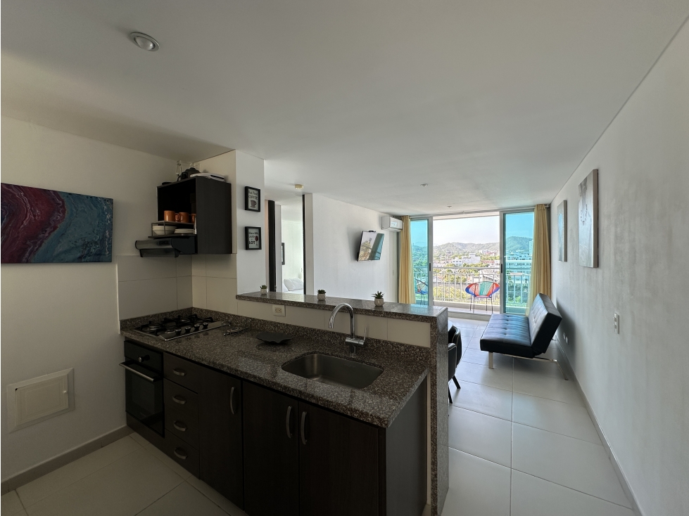 VENTA APARTAMENTO RODADERO CERCA AL MAR TURISTICO JA - 3