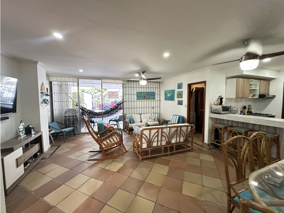 VENTA APARTAMENTO AMOBLADO BELLOHORIZONTE CERCA AL MAR - 4
