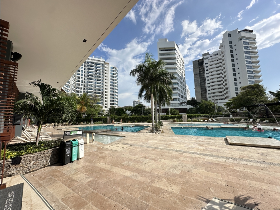 VENTA APARTAMENTO AMOBLADO VISTA LATERAL AL MAR RENTA TURISMO — foto 4