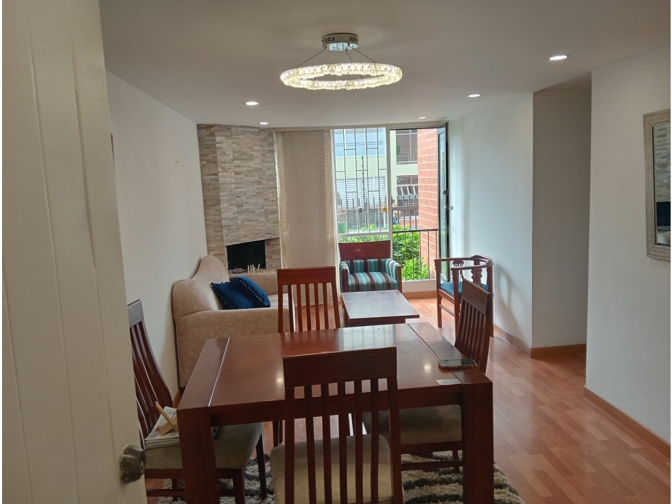 VENTA APTO PRIMER PISO CON PARQUEADERO VERBENAL - USAQUEN