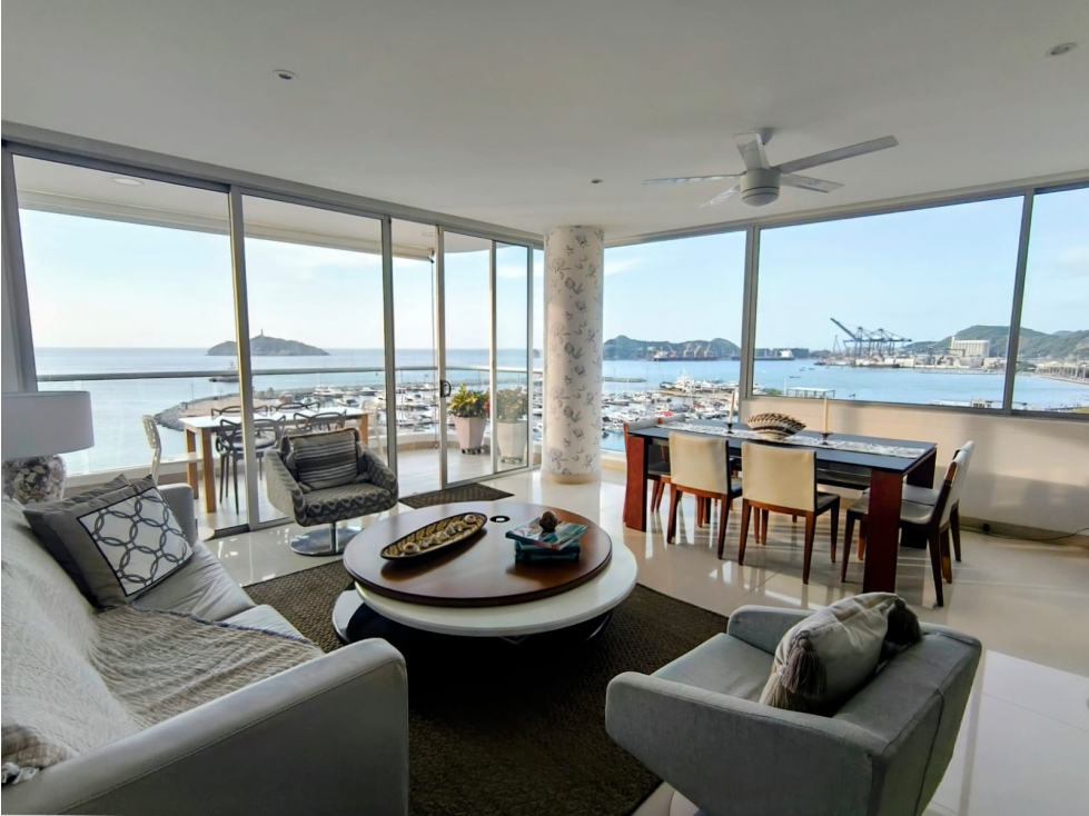 VENTA APTO RESIDENCIAL 1RA LINEA DE PLAYA BELLAVISTA STA MTA - V.A — foto 3