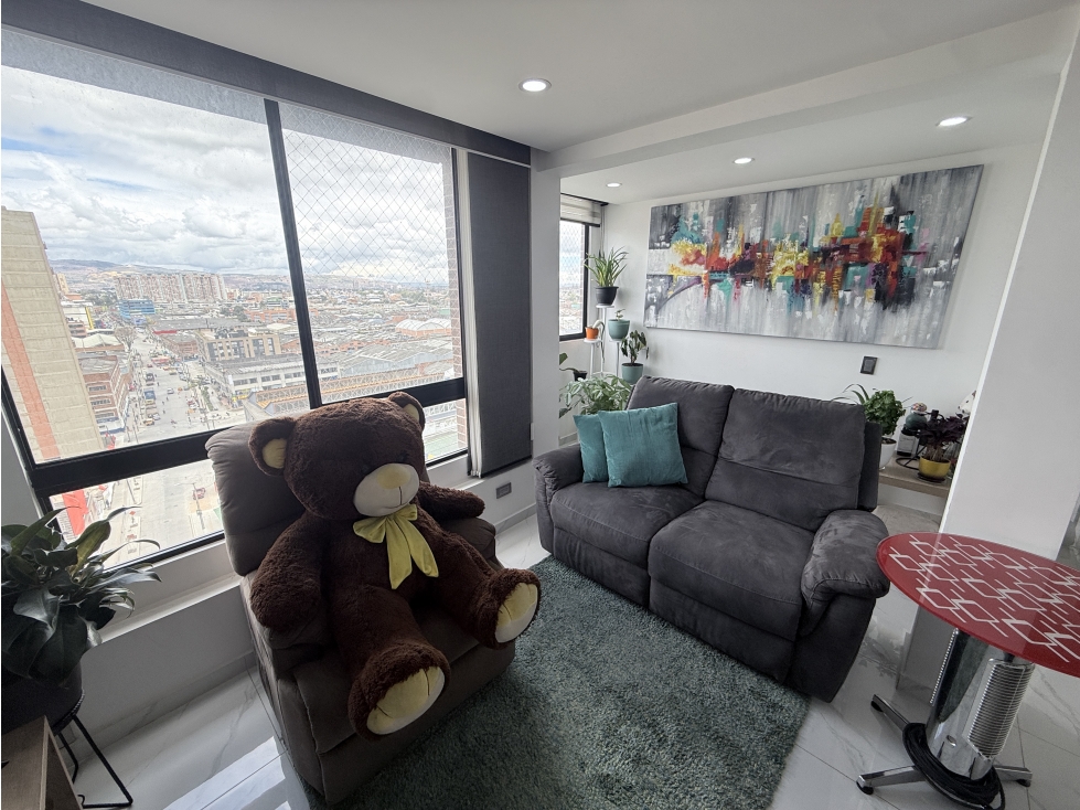 VENTA APARTAMENTO CON ACABADOS MODERNOS Y VISTA PANORAMICA — foto 2