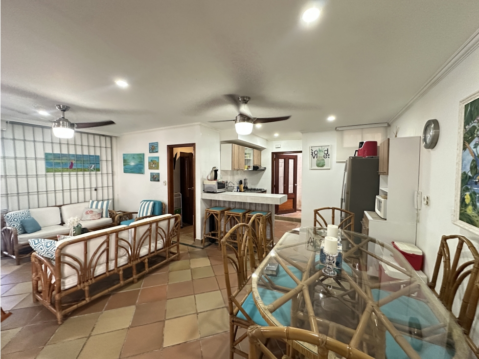 VENTA APARTAMENTO AMOBLADO BELLOHORIZONTE CERCA AL MAR - 5