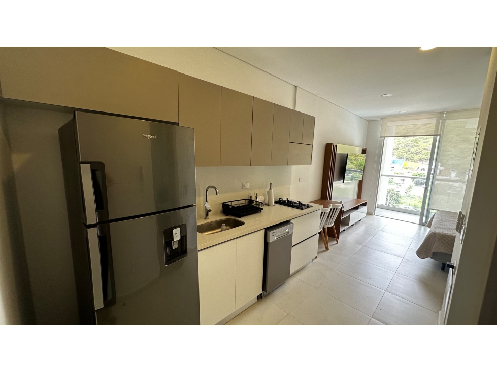VENTA APARTAMENTO TIPO LOFT AMOBLADO TURISMO POZOS COLORADOS - P.V. — foto 3