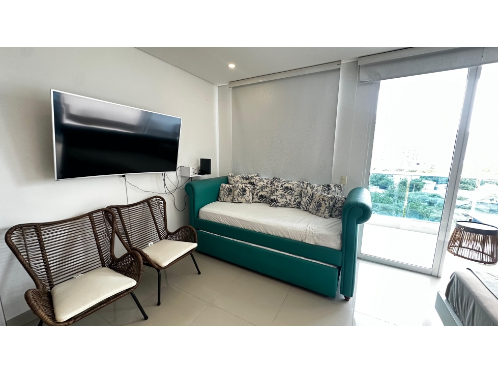 VENTA APARTAMENTO TIPO LOFT DE TURISMO AMOBLADO PLAYA SALGUERO - P.V — foto 3