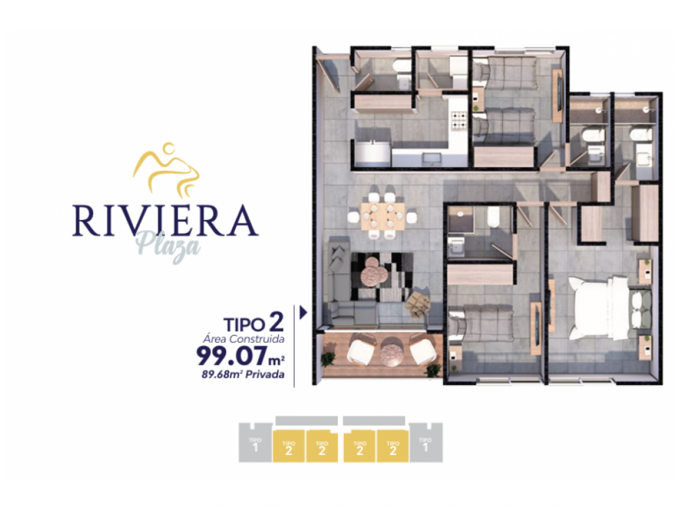 VENTA APARTAMENTO PARA ESTRENAR TRES ALCOBAS SECTOR BELLAVISTA - F.V. — foto 5