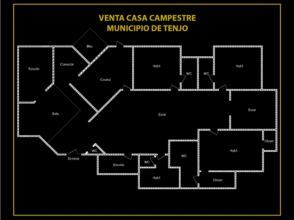 VENTA CASA CAMPESTRE EN TENJO - 3