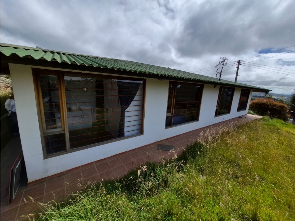 VENTA DE CASA CAMPESTRE EN VEREDA TRAS DEL ALTO SECTOR MOLINO TUNJA - 1