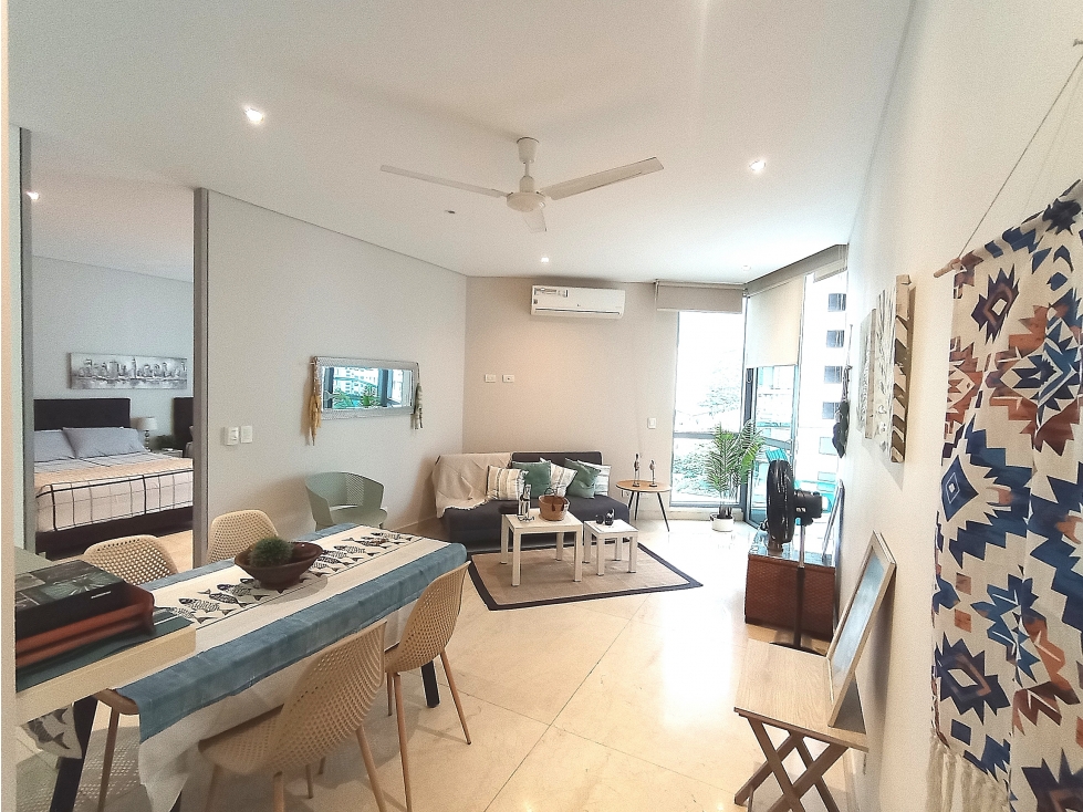 SE VENDE APTO TURÍSTICO AMOBLADO CON VISTA AL MAR BELLAVISTA O.P — foto 4