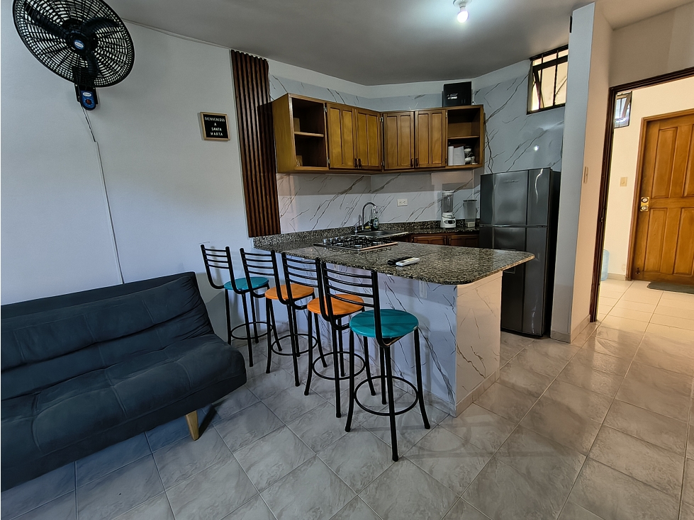 VENTA O RENTA APARTAESTUDIO TURISMO AMOBLADO GAIRA - H.I — foto 5