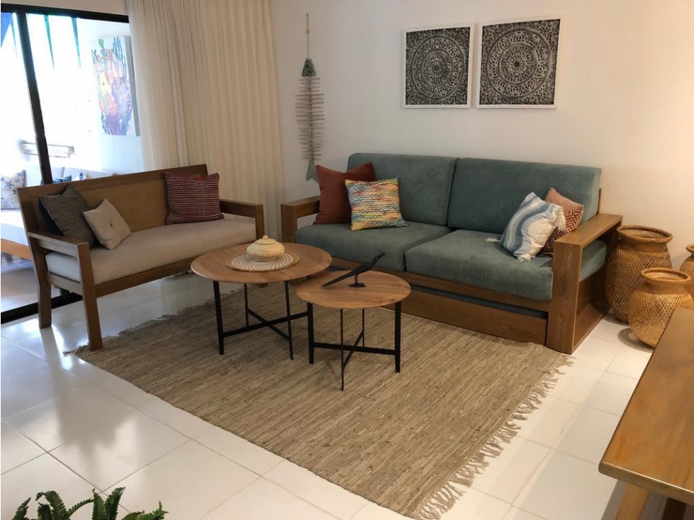 VENTA APTO AMOBLADO RES 1RA LÍNEA DE PLAYA BELLO HORIZONTE SM - P.V — foto 5