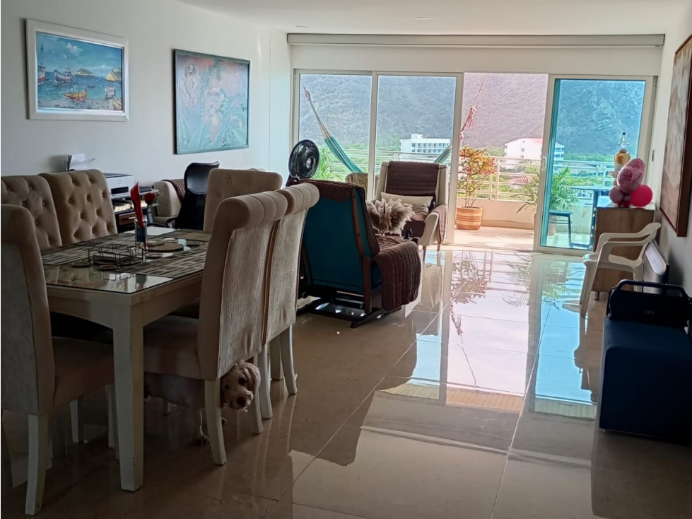 VENTA APTO RESIDENCIAL FRENTE AL MAR BELLAVISTA STA MTA - J.R