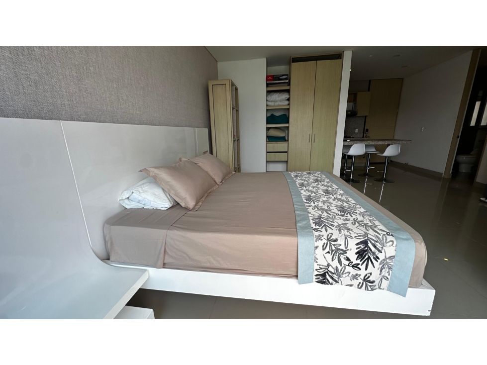 VENTA APARTAMENTO TIPO LOFT DE TURISMO AMOBLADO PLAYA SALGUERO - P.V — foto 4