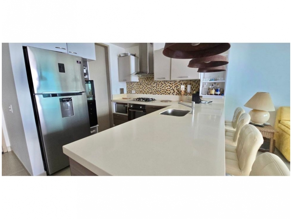 VENTA APTO VISTA AL MAR 1RA LÍNEA DE PLAYA, POZOS COLORADOS SM F.V — foto 5