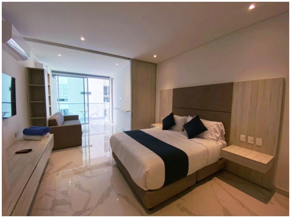 VENTA APTO AMOBLADO TURÍSTICO 2DA LÍNEA DE PLAYA IROTAMA STA MTA F.V — foto 6