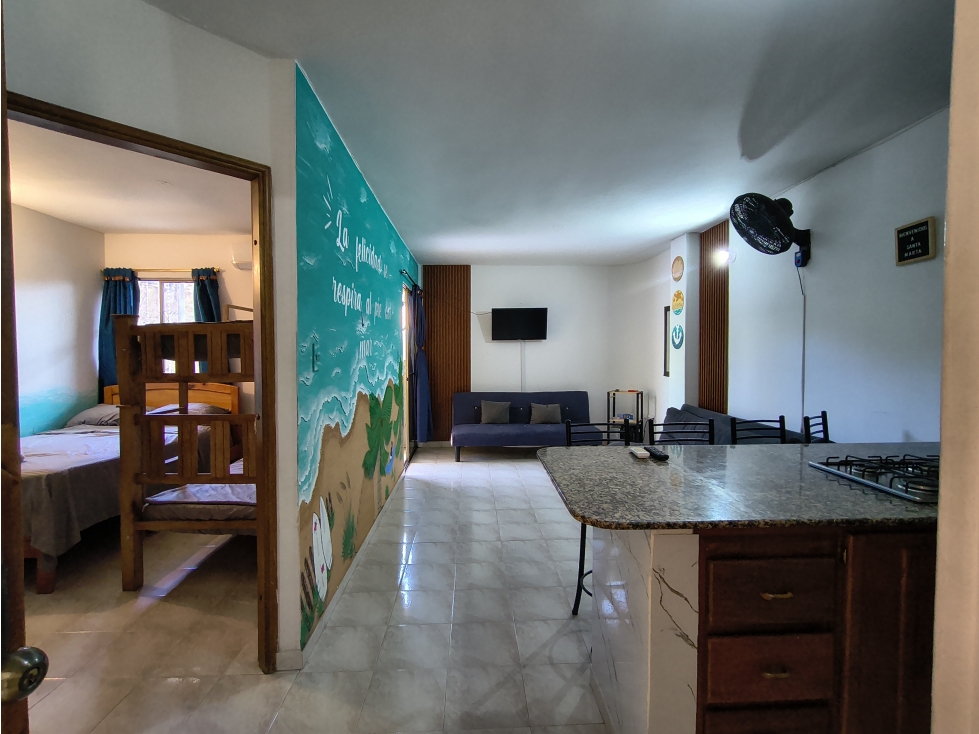 VENTA O RENTA APARTAESTUDIO TURISMO AMOBLADO GAIRA - H.I — foto 3