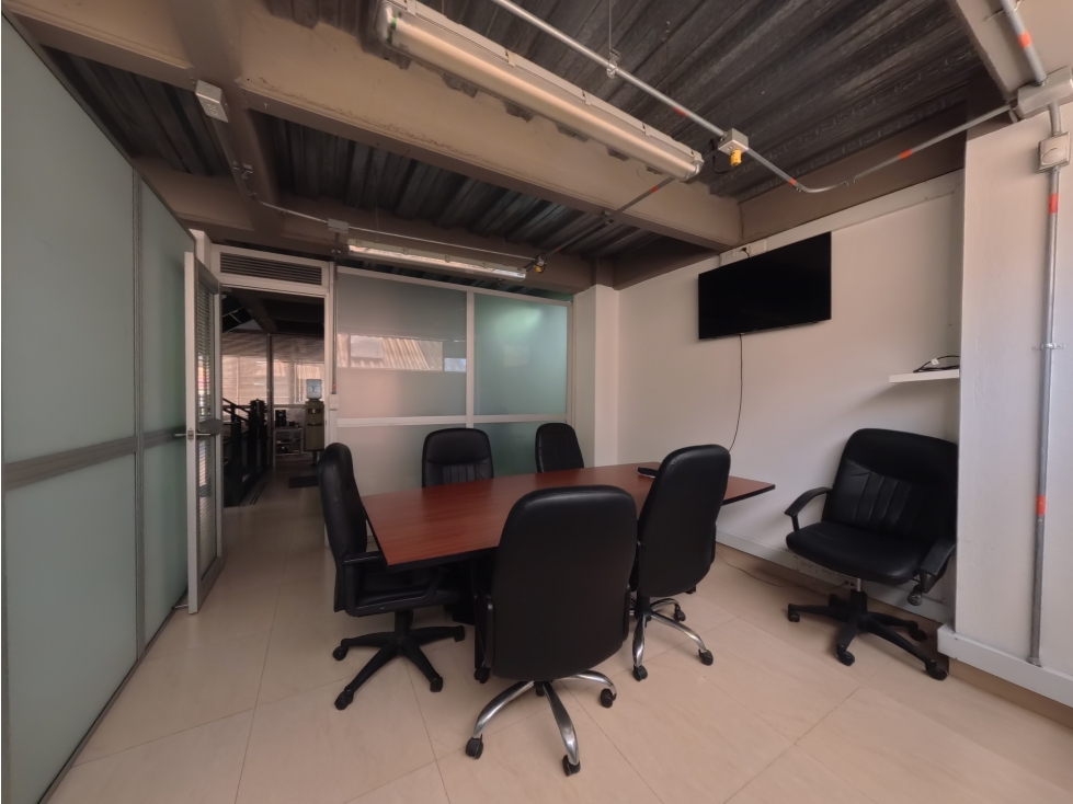 Arriendo Oficina Amoblada, Barrio Galán, 15 Puestos + Sala Juntas — foto 4