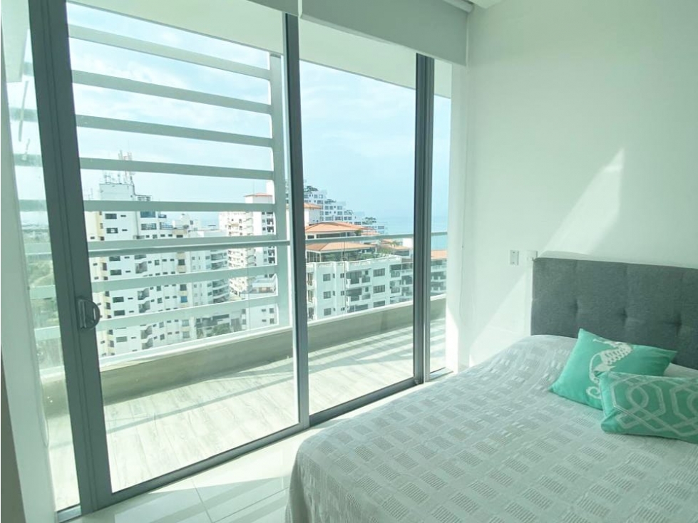 VENTA APTO RESIDENCIAL VISTA AL MAR BELLO HORIZONTE STA MTA - O.P — foto 2